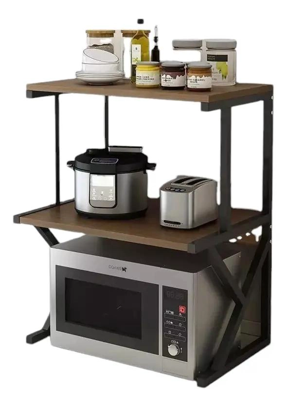 ESTANTE ORGANIZADOR PARA HORNO MICROONDAS EN COCINA CON DISEÑO FUNCIONAL - 2