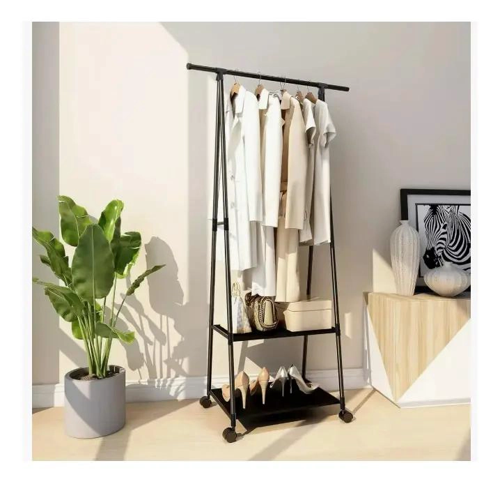 PERCHERO TRIANGULAR METALICO PARA COLGAR ROPA Y ACCESORIOS - 3