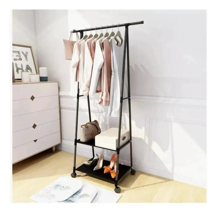 PERCHERO TRIANGULAR METALICO PARA COLGAR ROPA Y ACCESORIOS - 4