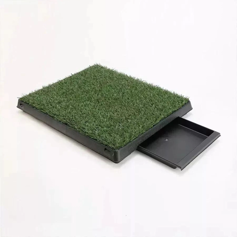 BANDEJA PARA ORINAL DE MASCOTAS CON MALLA PARA BAÑO - 1