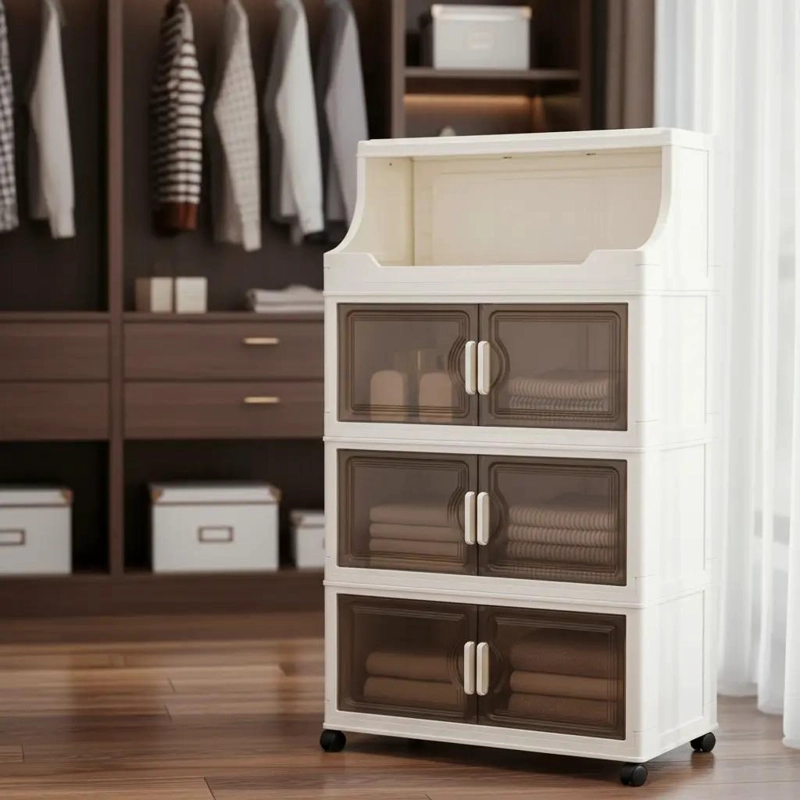 ORGANIZADOR PARA ARMARIO CON MULTIPLES COMPARTIMENTOS Y DISEÑO COMPACTO - 1