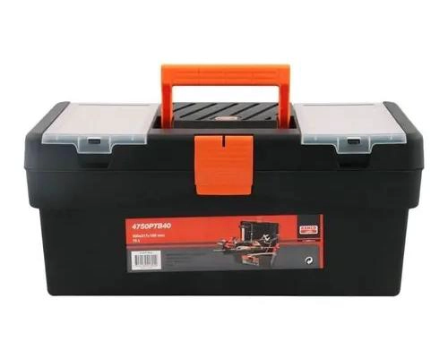 CAJA PARA HERRAMIENTAS RESISTENTE CON DIMENSIONES 400X217X166 MM COLOR NEGRO - 1