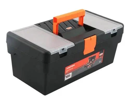 CAJA PARA HERRAMIENTAS RESISTENTE CON DIMENSIONES 400X217X166 MM COLOR NEGRO - 3