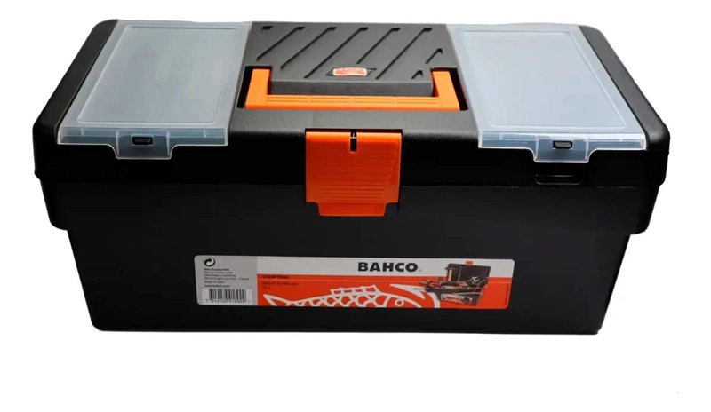 CAJA PARA HERRAMIENTAS RESISTENTE CON DIMENSIONES 400X217X166 MM COLOR NEGRO - 4