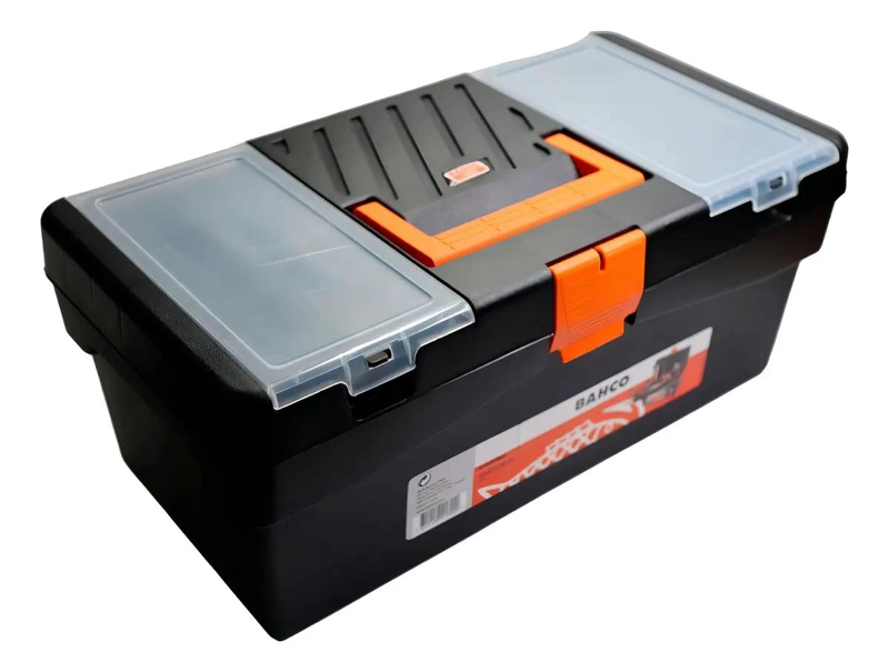 CAJA PARA HERRAMIENTAS RESISTENTE CON DIMENSIONES 400X217X166 MM COLOR NEGRO - 5