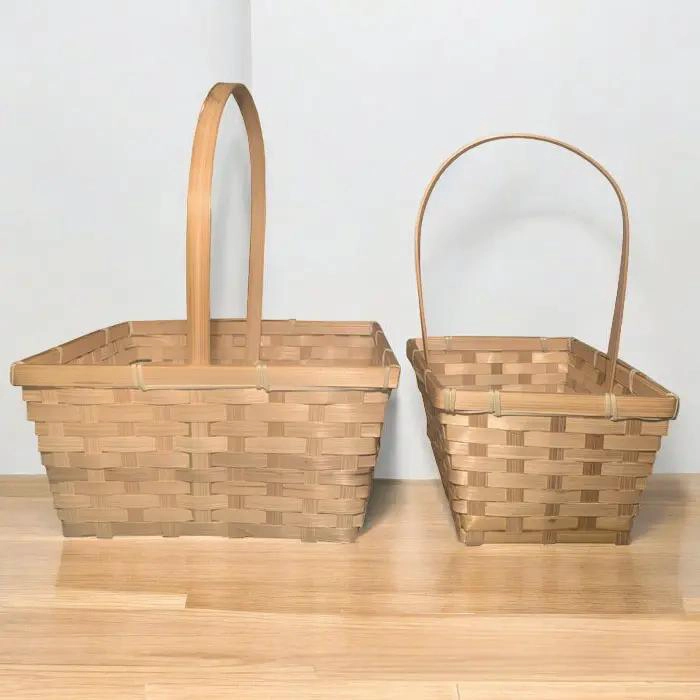 CANASTAS DE MIMBRE DECORATIVAS PARA ORGANIZACION Y HOGAR - 2