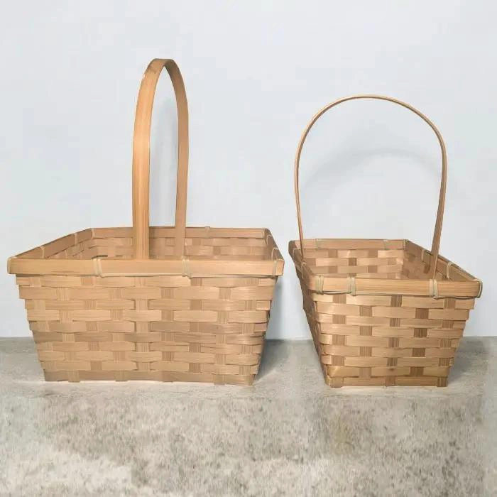 CANASTAS DE MIMBRE DECORATIVAS PARA ORGANIZACION Y HOGAR - 3