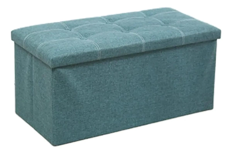 BAUL ACOLCHADO PLEGABLE PARA ALMACENAMIENTO Y ORGANIZACION 76X38 CM - 1
