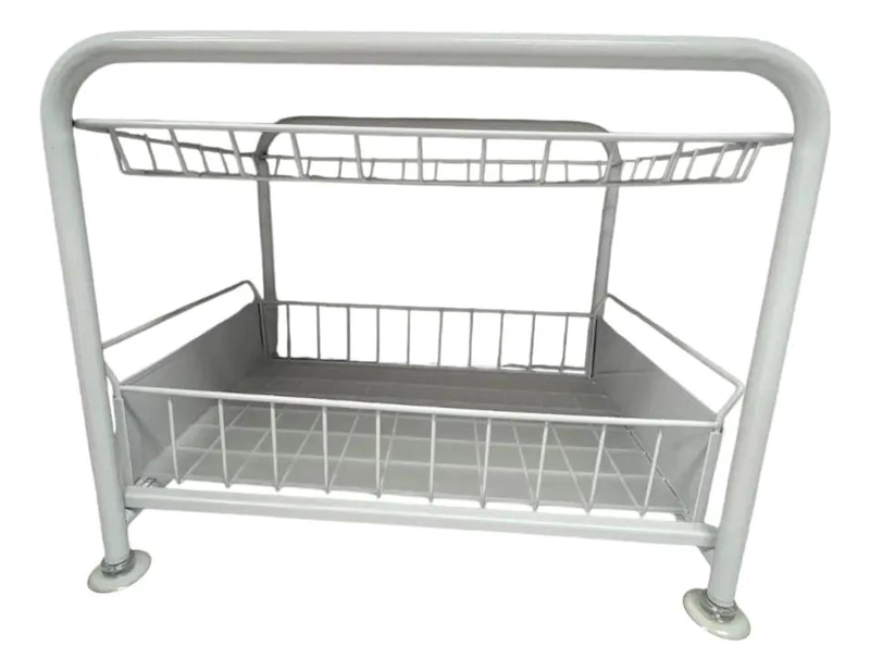 ORGANIZADOR PARA DEBAJO DEL FREGADERO CON 2 NIVELES PARA COCINA Y BAÑO - 1
