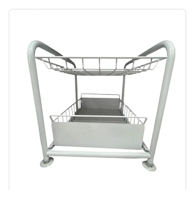 ORGANIZADOR PARA DEBAJO DEL FREGADERO CON 2 NIVELES PARA COCINA Y BAÑO - 2