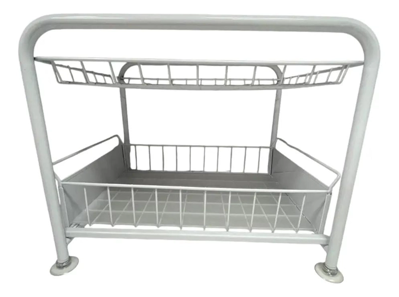 ORGANIZADOR PARA DEBAJO DEL FREGADERO CON 2 NIVELES PARA COCINA Y BAÑO - 4