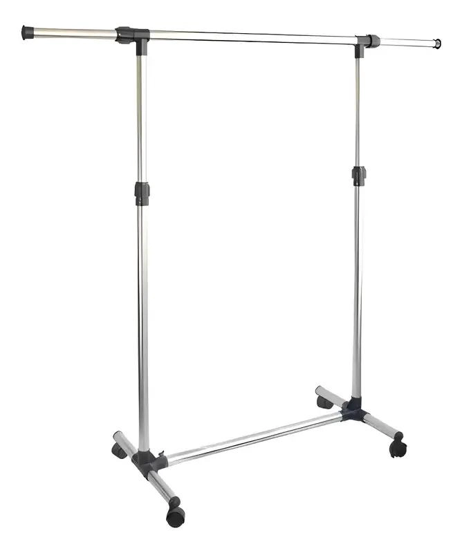 PERCHERO METALICO PARA COLGAR POLERAS Y PRENDAS CON DISEÑO FUNCIONAL - 3