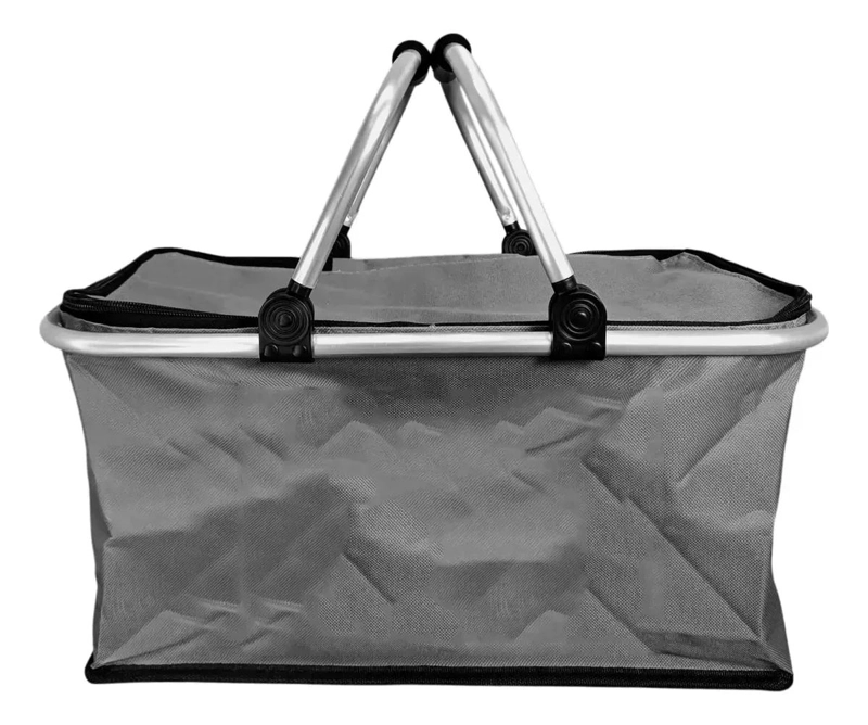 CANASTO PICNIC PARA 4 PERSONAS CON CESTA TE RMICA IMPERMEABLE PARA CAMPING - 3