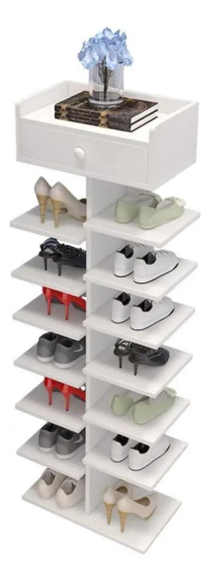ORGANIZADOR DE ZAPATOS CON ESTANTE PARA 14 PARES - 1