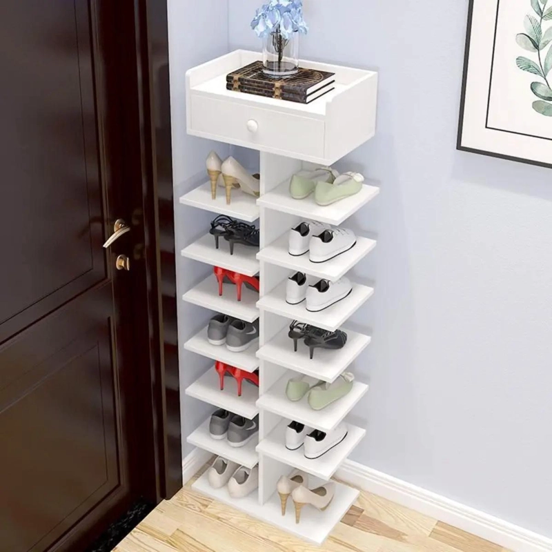 ORGANIZADOR DE ZAPATOS CON ESTANTE PARA 14 PARES - 2