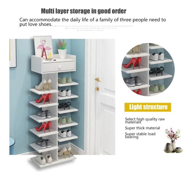 ORGANIZADOR DE ZAPATOS CON ESTANTE PARA 14 PARES - 5