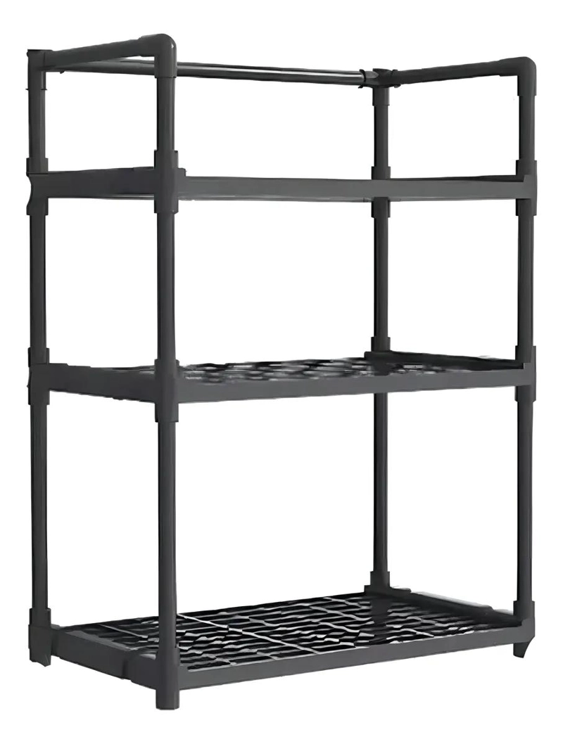 ESTANTE ORGANIZADOR MULTIUSO PARA COCINA Y MICROONDAS CON DISEÑO COMPACTO - 4