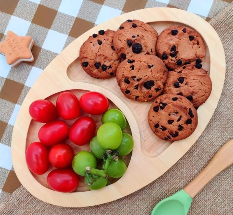 SET DE 4 BANDEJAS DE BAMBU PARA PICOTEO Y FRUTAS SECAS - 3