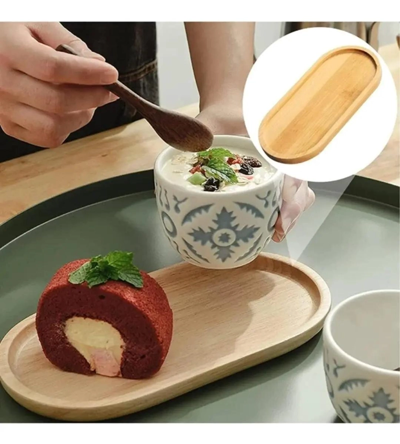 SET DE 4 BANDEJAS DE BAMBU PARA PICOTEO Y FRUTAS SECAS - 5