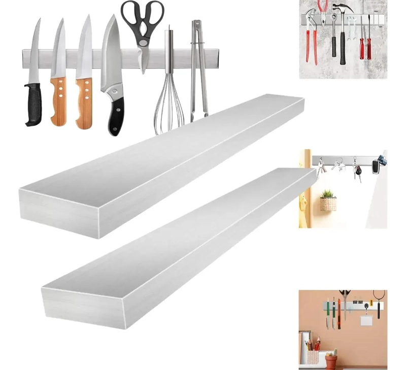 BARRA MAGNE TICA PARA CUCHILLOS Y HERRAMIENTAS DE COCINA DE 40 Y 30 CM - 1