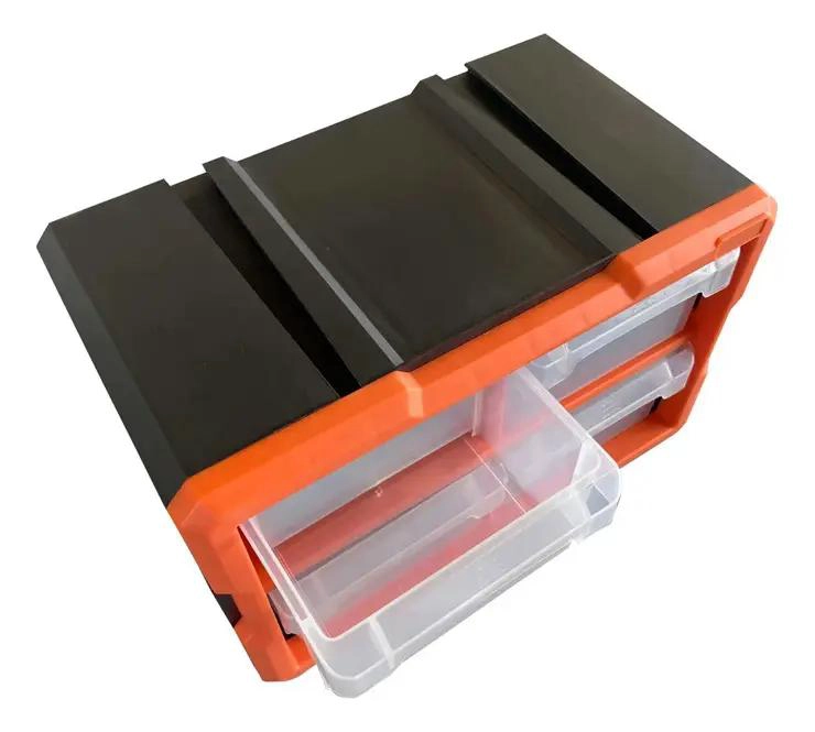 CAJA ORGANIZADORA PLASTICA CON 4 GAVETAS PARA ALMACENAMIENTO EFICIENTE - 5