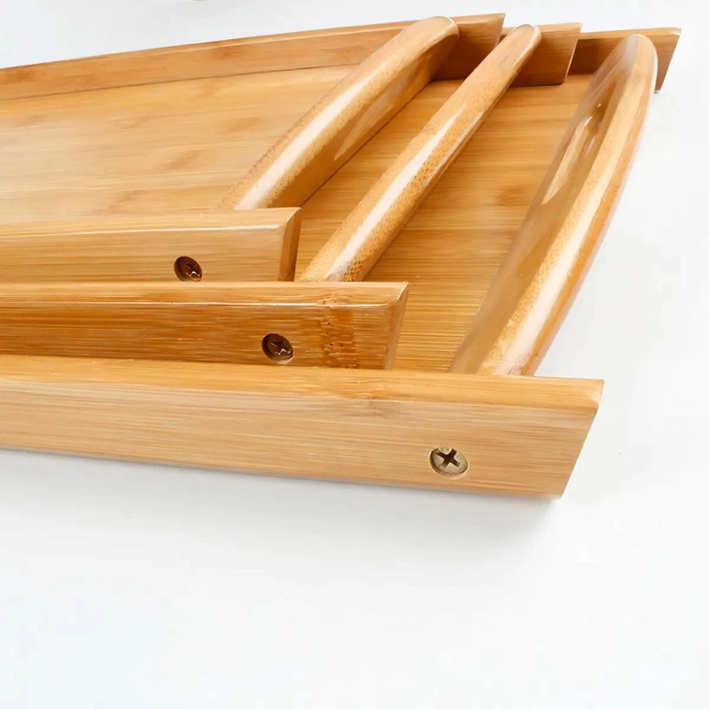 SET DE 3 BANDEJAS DE BAMBU PARA DESAYUNO Y SERVIR - 5