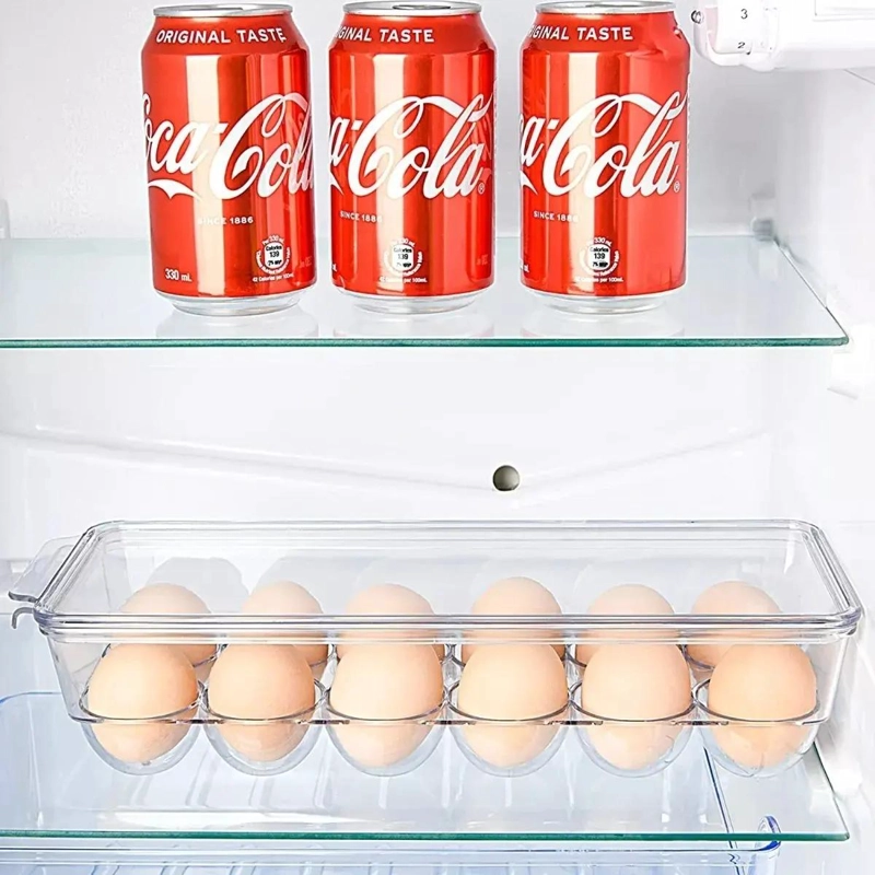 SET DE 6 BANDEJAS ORGANIZADORAS PARA HUEVOS EN REFRIGERADOR - 5