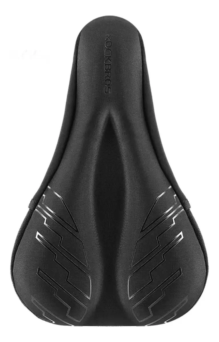 FUNDA ACOLCHADA PARA SILLIN DE BICICLETA CON ESPUMA DE ALTA DENSIDAD - 1