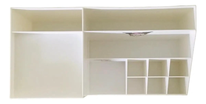 ORGANIZADOR PARA COSME TICOS CON MULTIPLES COMPARTIMENTOS Y DISEÑO COMPACTO - 2