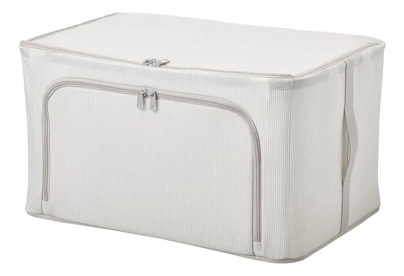 CAJA ORGANIZADORA DE TELA PARA ROPA APILABLE 34X51X28 CM - 1