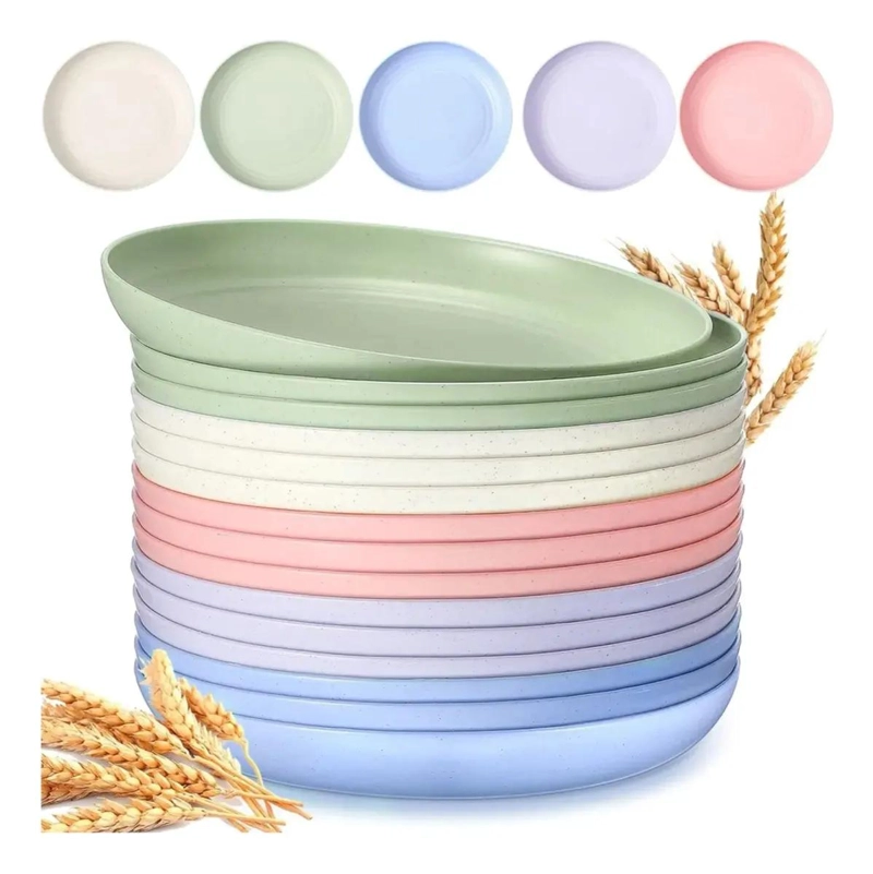 SET DE 15 PIEZAS DE BANDEJAS PARA VERDURAS Y FRUTAS RESISTENTES - 1