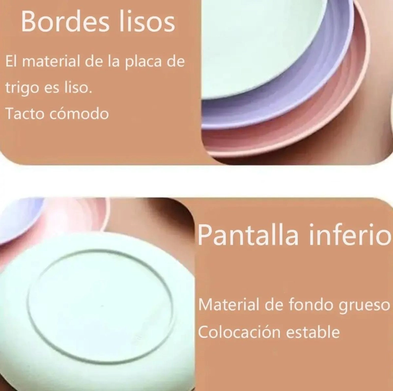 SET DE 15 PIEZAS DE BANDEJAS PARA VERDURAS Y FRUTAS RESISTENTES - 5