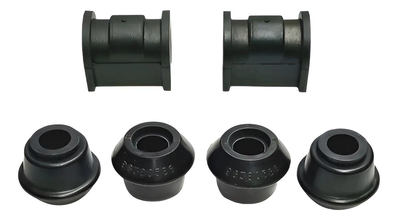 JUEGO DE GOMAS PARA BARRA Y BANDEJA COMPATIBLE CON VEHICULOS COMPACTOS - 1
