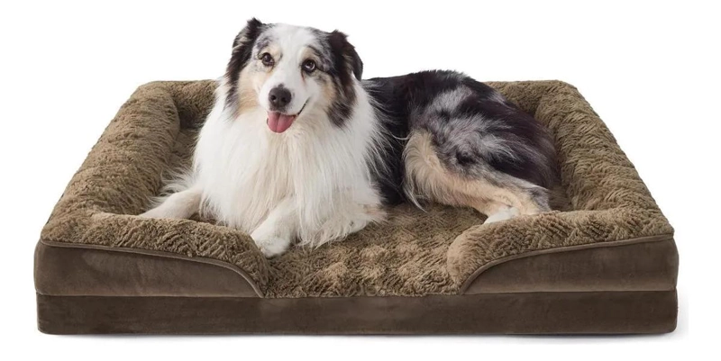 GENÉRICO CAMA ORTOPE DICA IMPERMEABLE PARA PERROS GRANDES XL CON SOPORTE REFORZADO