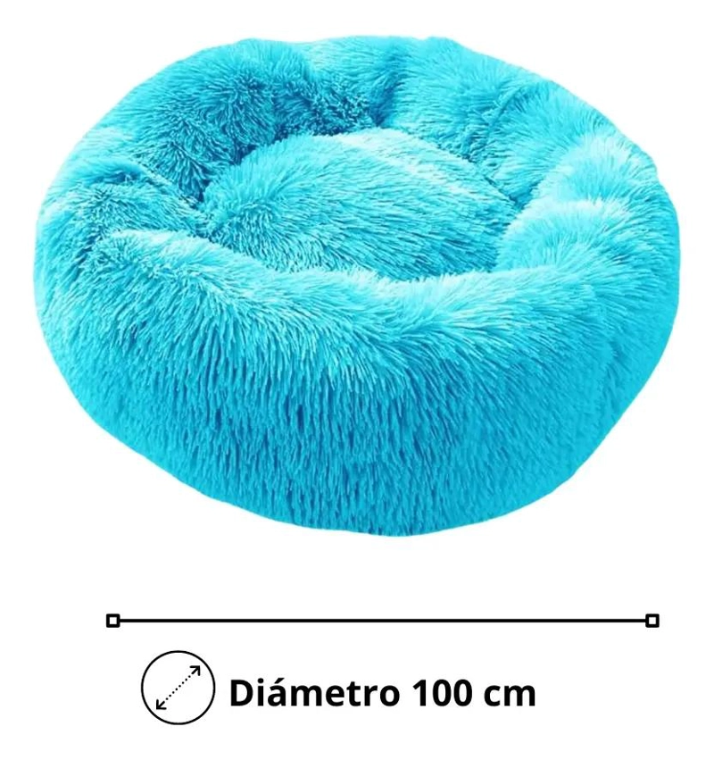CAMA DE FELPA SUAVE ANTIESTRE S PARA PERROS Y GATOS TAMAÑO XXL - 2