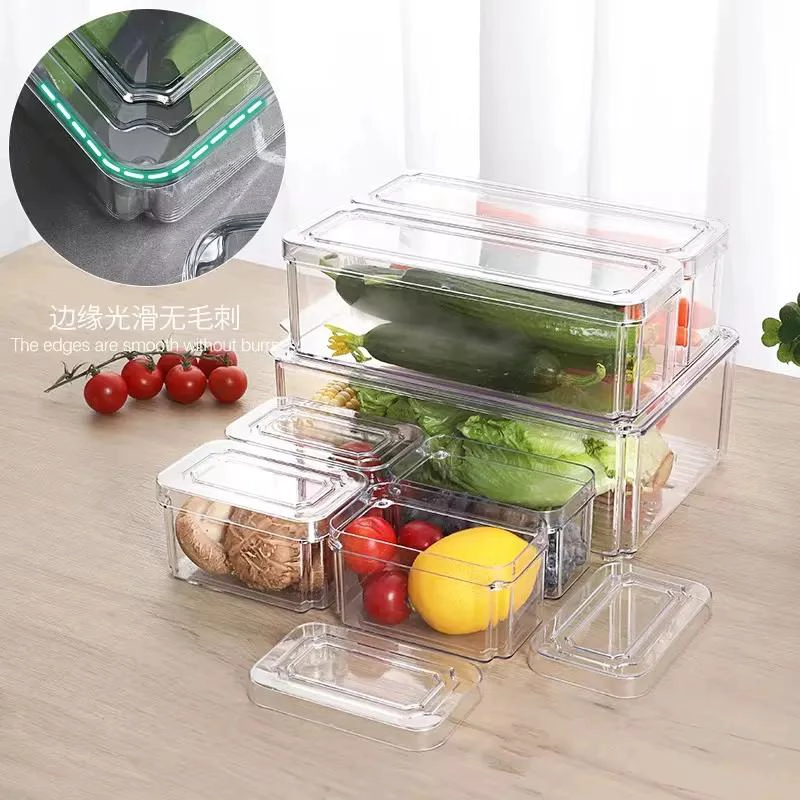 SET DE ORGANIZADORES PARA REFRIGERADOR CON TAPA 7 PIEZAS - 3