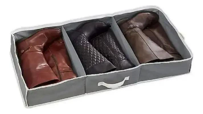 ORGANIZADOR PARA ROPA Y CALZADO CON ESPACIO BAJO CAMA Y COMPARTIMENTOS - 1