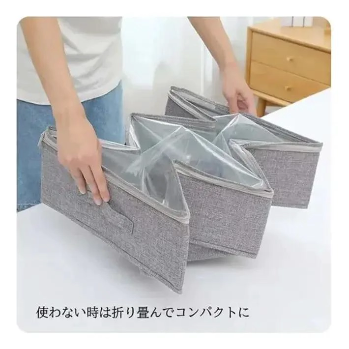 ORGANIZADOR PARA ROPA Y CALZADO CON ESPACIO BAJO CAMA Y COMPARTIMENTOS - 3