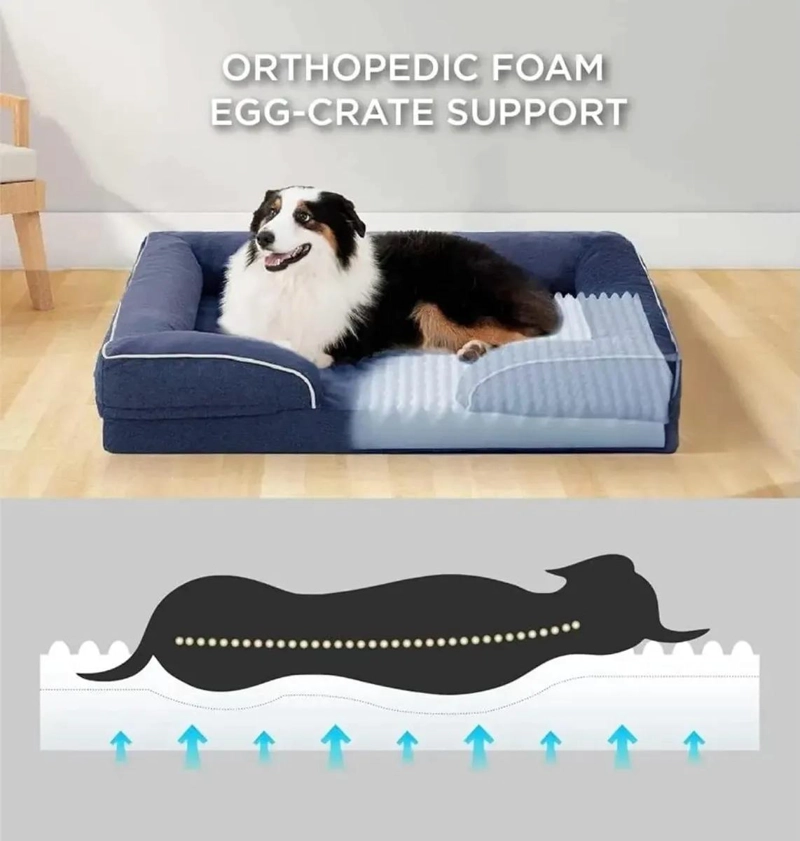 CAMA ORTOPE DICA XL PARA PERROS GRANDES LAVABLE Y COMODA - 5