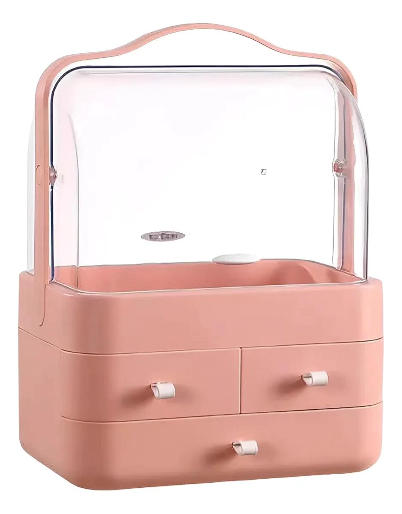 CAJA ORGANIZADORA PORTATIL PARA COSME TICOS Y MAQUILLAJE MULTIUSO - 1