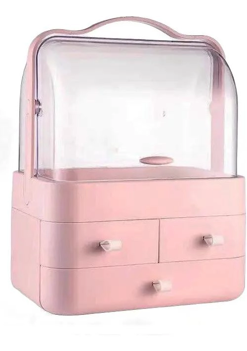 CAJA ORGANIZADORA PORTATIL PARA COSME TICOS Y MAQUILLAJE MULTIUSO - 3