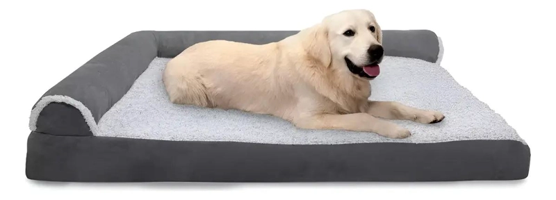 CAMA SOFA GIGANTE IMPERMEABLE PARA PERROS GRANDES XXL COMODA - 1