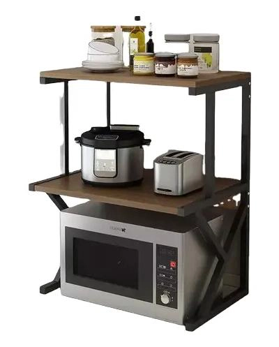 ESTANTE ORGANIZADOR PARA HORNO MICROONDAS Y COCINA CON DISEÑO RESISTENTE - 1