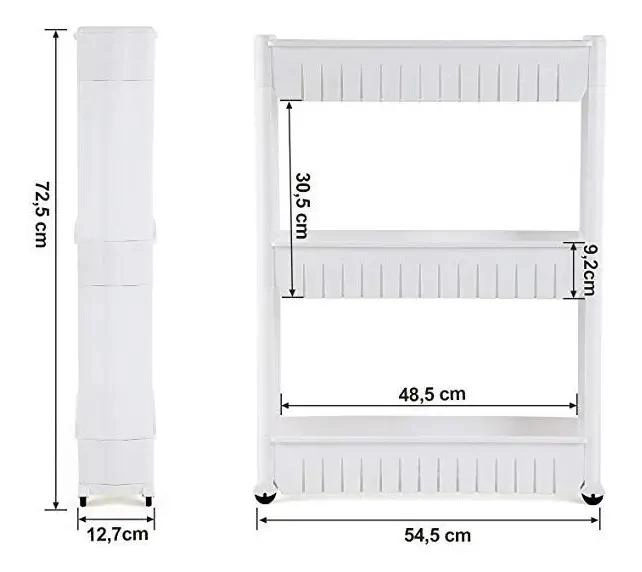 ESTANTE ORGANIZADOR MULTIUSO DE 3 NIVELES PARA COCINA Y HOGAR - 3
