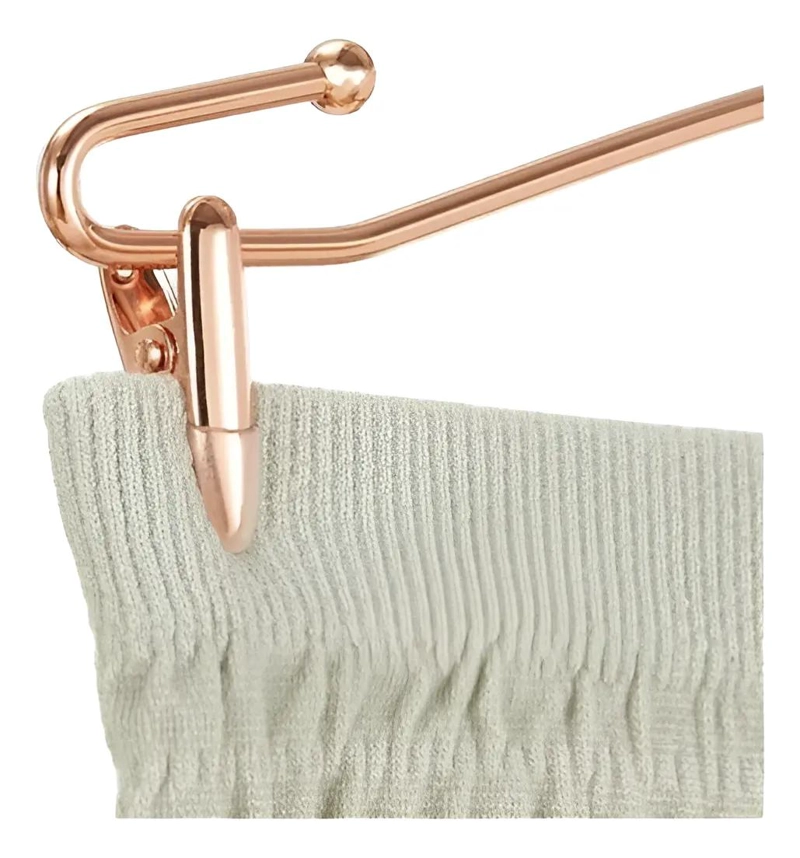 PACK DE 20 COLGADORES PARA LENCERIA EN COLOR COBRE ELEGANTE - 4