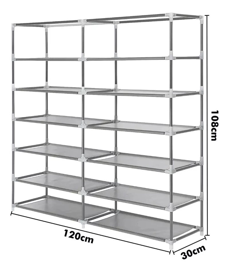 ORGANIZADOR PARA ZAPATOS CON CAPACIDAD PARA 24 PARES Y DISEÑO COMPACTO - 3
