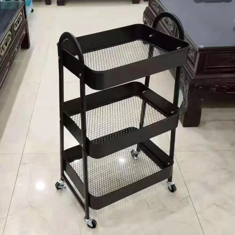 CARRO ORGANIZADOR CON 3 BANDEJAS Y RUEDAS PARA ALMACENAMIENTO - 2