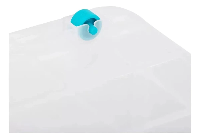 CAJA ORGANIZADORA APILABLE CON RUEDAS CAPACIDAD 50 LITROS - 5