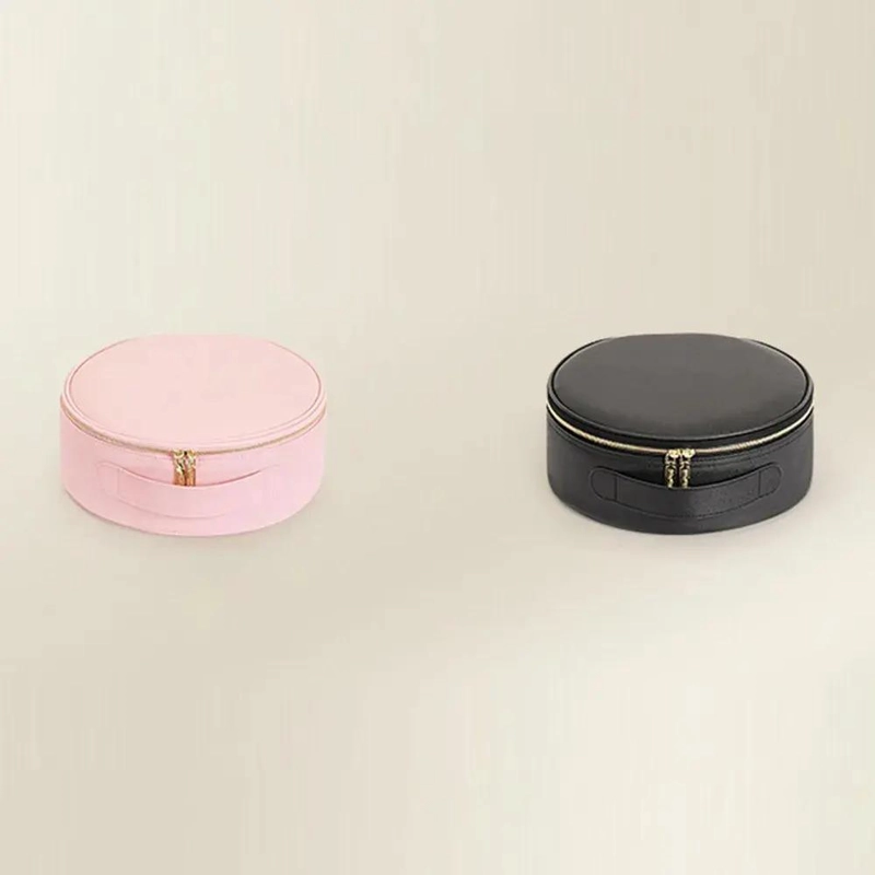 ESTUCHE ORGANIZADOR PARA MAQUILLAJE CON ESPEJO Y LUZ LED INTEGRADA - 4