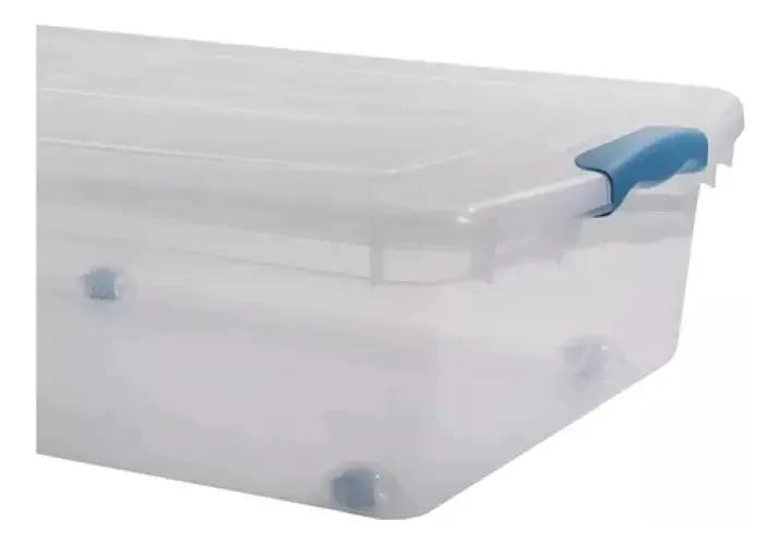 SET DE 3 CAJAS ORGANIZADORAS DE 36 LITROS PARA DEBAJO DE LA CAMA - 4